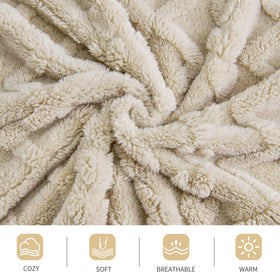 Aganear blanket is machine washable for easy care and durability