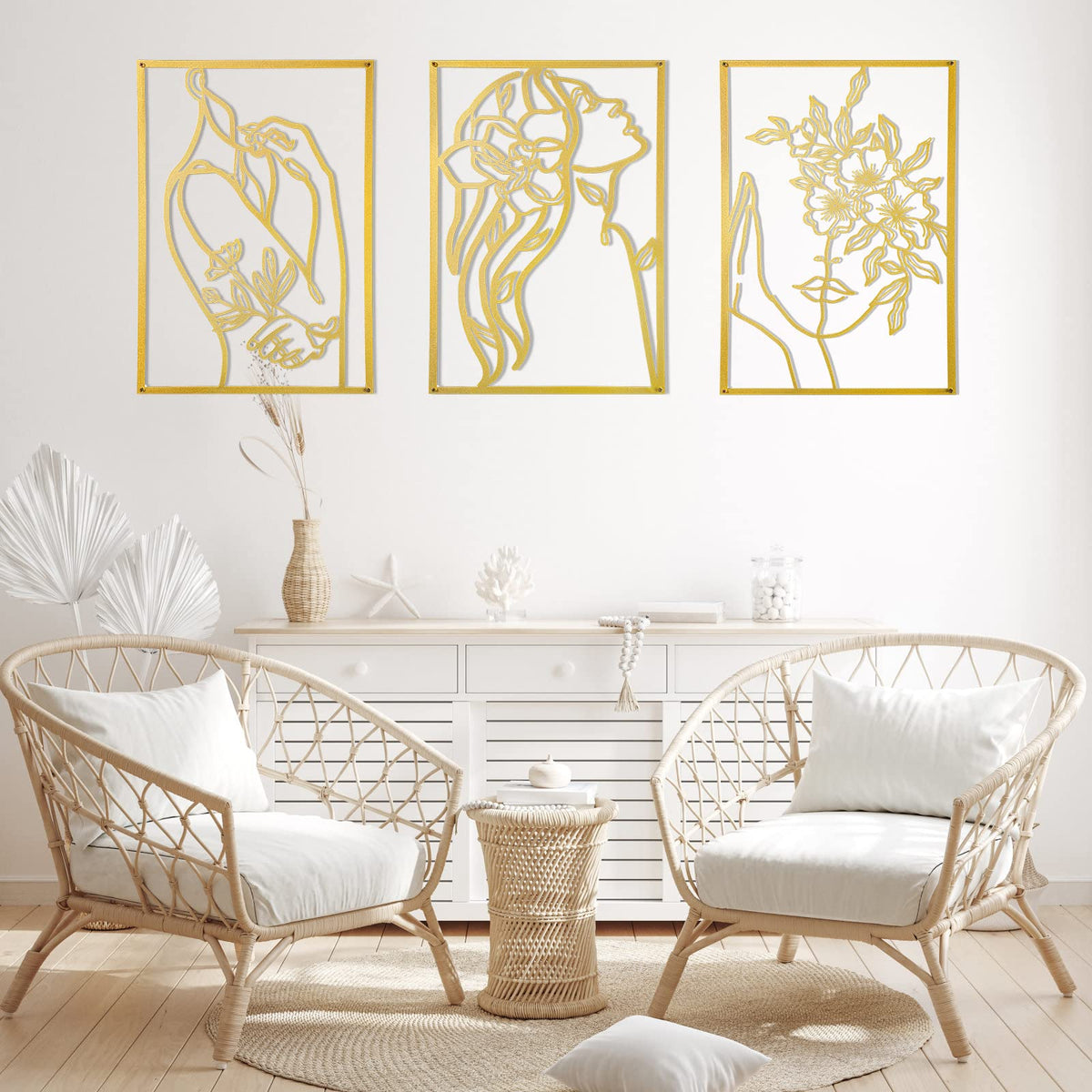 AGIOTA 3D hanging design creates textured shadows on the wall.
