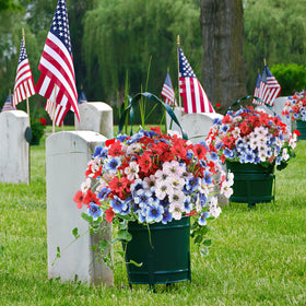 AGIRL patriotic decor suited for Memorial Day or Independence Day.
