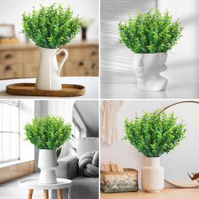 AGIRL faux plants resist harsh weather without fading in sunlight.