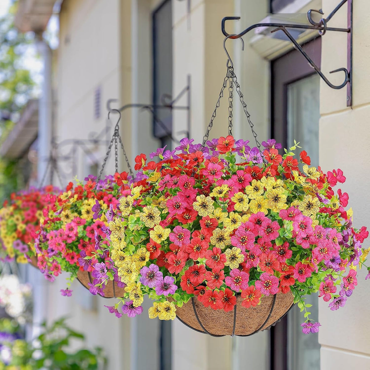 AGIRL DIY hanging basket setup for quick styling and repositioning