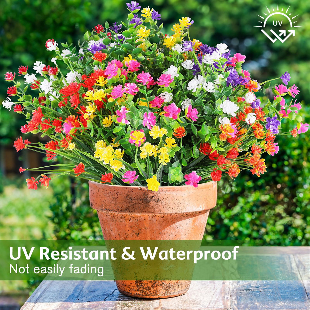 AGIRL outdoor-indoor decor ideal for porches, window boxes, and planters.