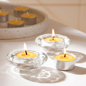 AGLARY emergency outage tealight provides dependable light during outages.