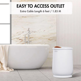 aGratHav bathroom use scenario warms towels after shower in minutes