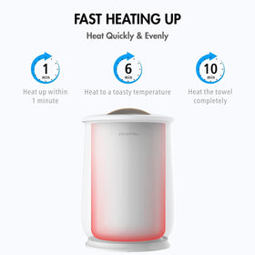 aGratHav fast heating plate warms towels quickly