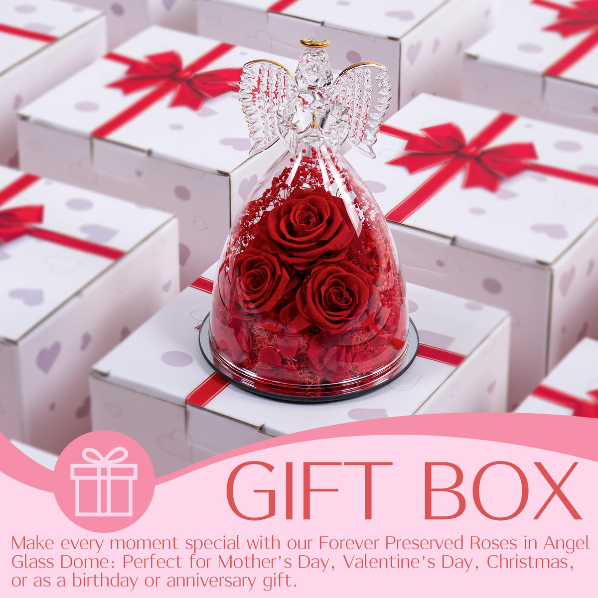 Agrul Preserved Flowers retain color for months, ideal as keepsakes.