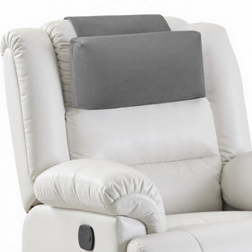 AHUAWA neck pillow on recliner headrest provides enhanced neck support.
