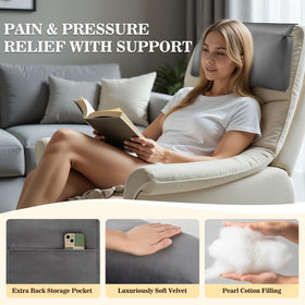 AHUAWA neck pillow supports comfort on sofas, recliners, or chairs