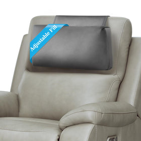 AHUAWA recliner headrest pillow in plush velvet offers comfortable neck support during lounging
