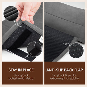 AHUAWA removable cover is machine washable for easy care.