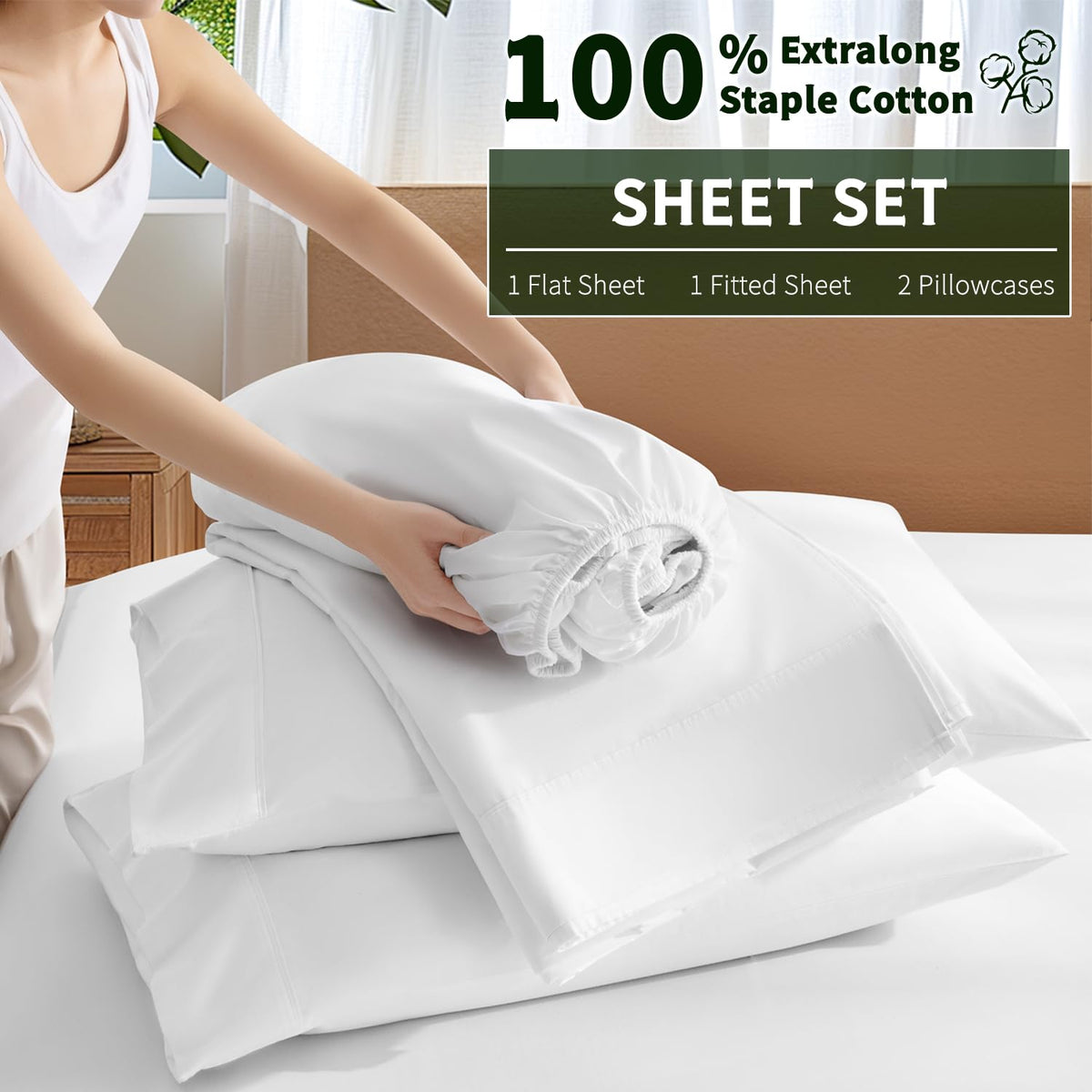 AiAngu environmentally friendly cotton supports sustainable sleep.