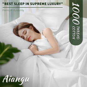 AiAngu machine-washable sheets simplify care while preserving softness.