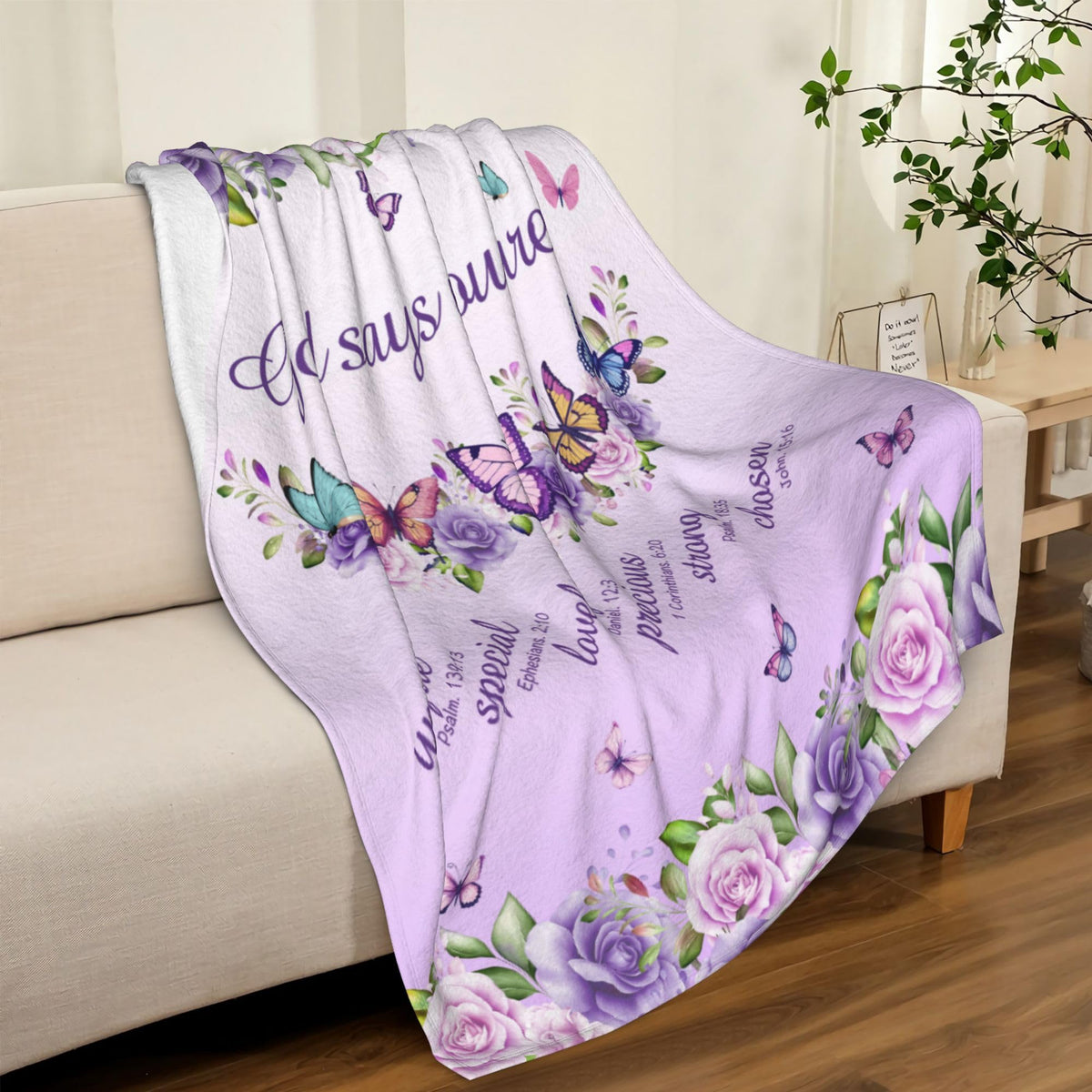 AICLIV butterfly-print detail highlights elegant design for gifting
