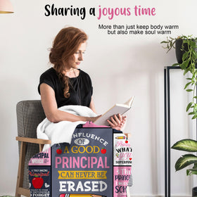 AICLIV Principal Blanket 60x50 presented as a thoughtful gift.