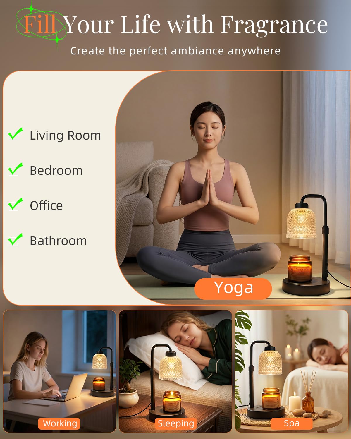 AIFEI coalblack warmer demonstrates flameless safe operation for homes