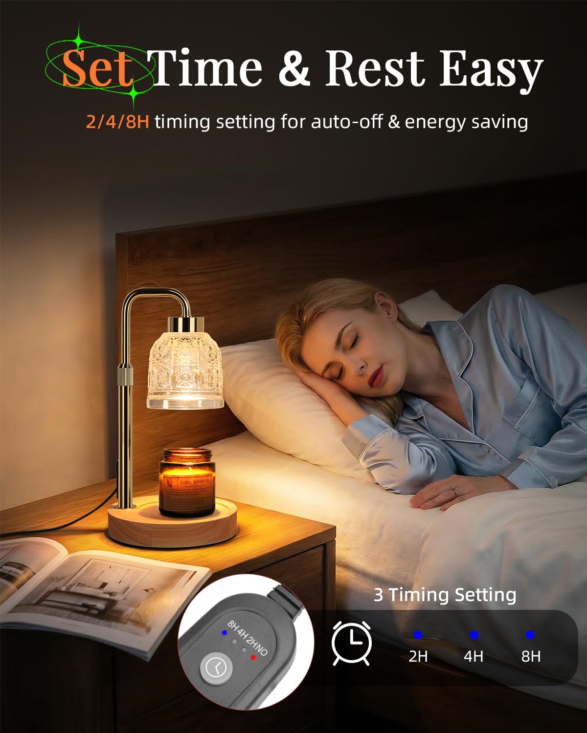 AIFEI crystal glass lampshade adds elegant decor and soft illumination