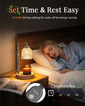 AIFEI crystal glass lampshade adds elegant decor and soft illumination