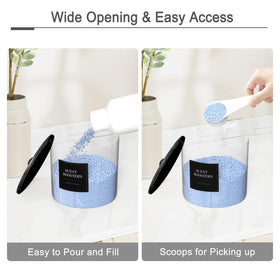 AIKAMI clear scoops set ideal for precise measuring