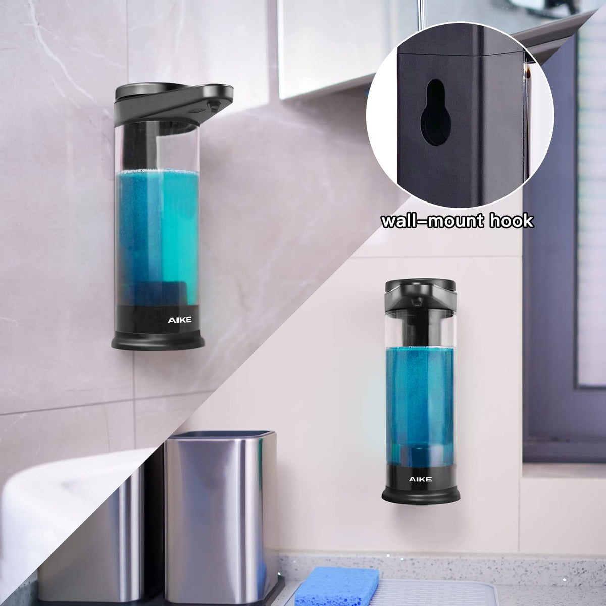 AIKE 17oz fluid level visibility for timely refills
