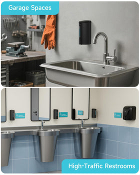 AIKE AK1205 dual installation backplate supports secure mounting options.