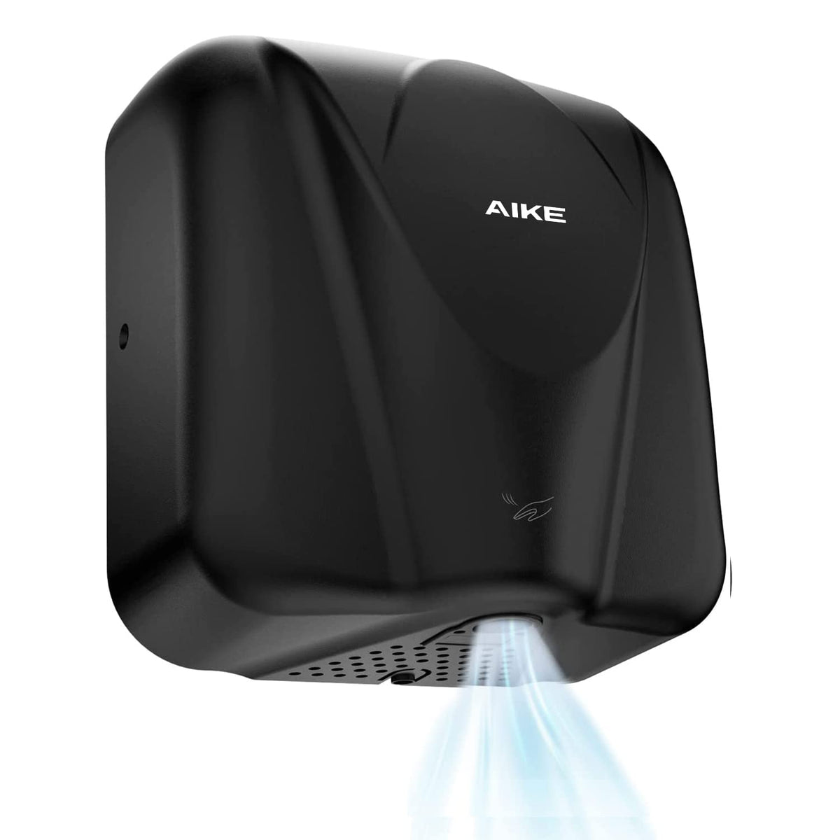 AIKE Elephant Power hand dryer front view for fast, hygienic drying in high-traffic spaces.