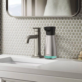 AIKE no-leak no-clog system prevents messy soap dispensing