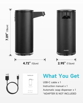 AIKE SensePro packaging ensures safe delivery with clear setup guidance.