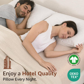 AIKOFUL rolled packaging keeps pillows compact for shipping and arrival