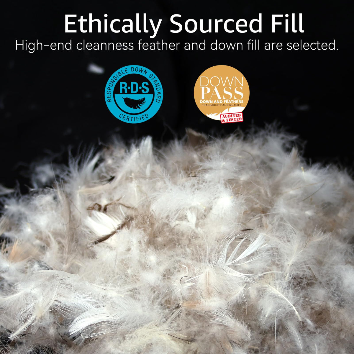 AIKOFUL pillows feature strong stitching to prevent leakage and extend durability