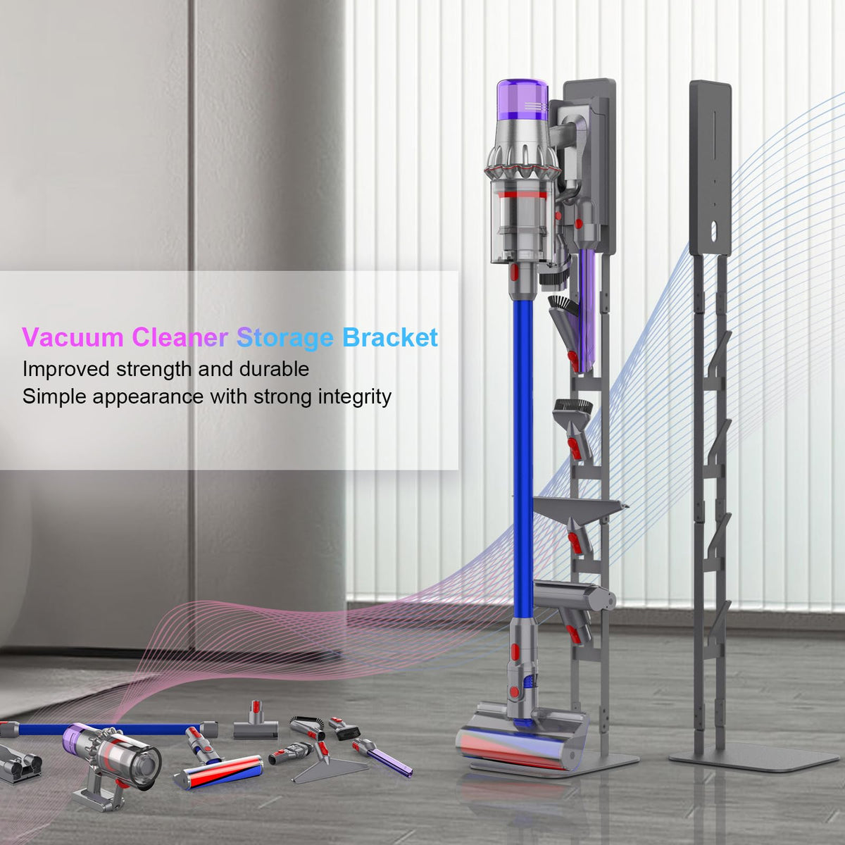 AIKOLZON vacuum stand includes EVA non-slip pads to protect surfaces.