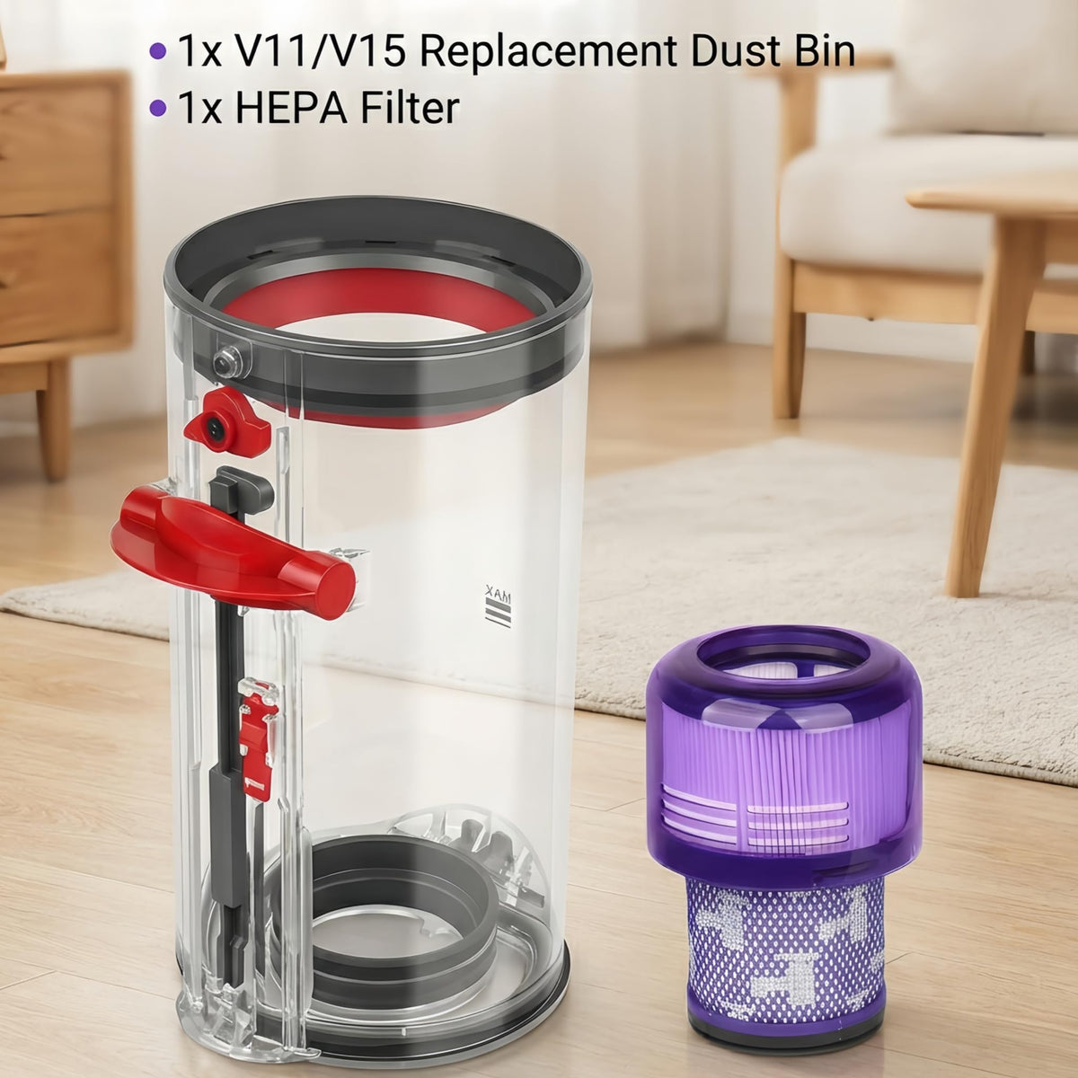 Aila oh Buy dual-filter kit improves air exhaust and protection.