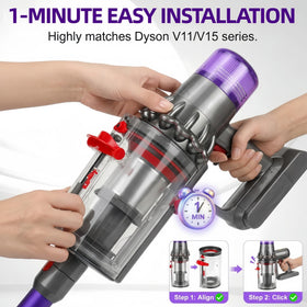 Aila oh Buy compatible with Dyson V11/V15 large-bin models for SV14 SV15 SV22.