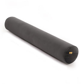 Ailuteie long round body pillow in steel gray for full-body support while resting.