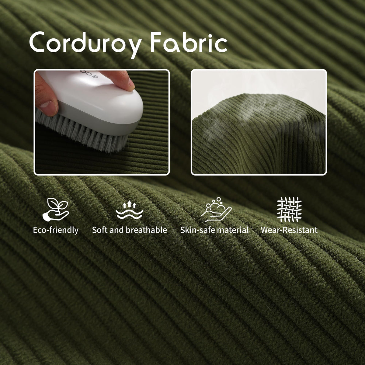 Ailuteie 3D polyester filling maintains shape for steady back and neck support.