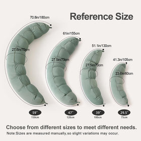 Ailuteie Peallow fabric detail shows high-density polyester for firm comfort.