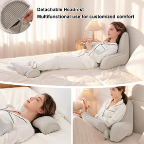Ailuteie reading pillow built-in handle for easy transport