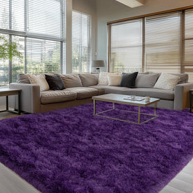 Ailyei non-slip bottom with grip dots keeps rug in place