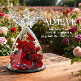 AIMEYE keepsake rose symbolizes enduring sentiment for Mom or Grandma.