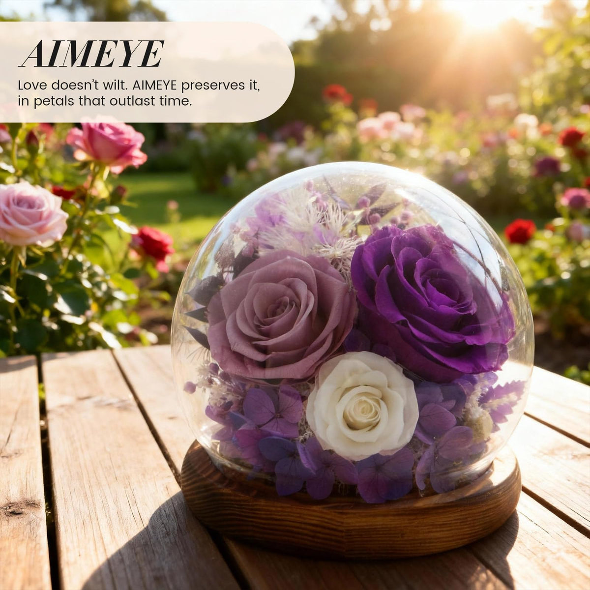 AIMEYE versatile home decor rose suitable for mom, wife, or grandma.