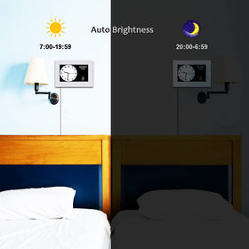 AINFTIME DST Clock supports 12 daily reminders for routines