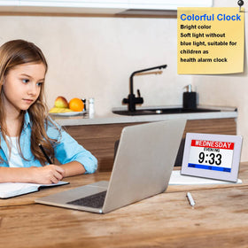 AINFTIME colorful clock display engaging kids and brightening spaces