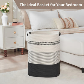 AINUOQI woven basket for toys, versatile storage in living spaces