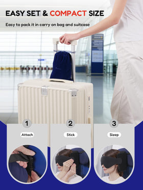Air Neck Free head rest stability on the seat for smoother travel