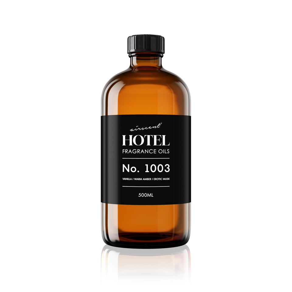 Air-Scent No. 1003 bottle front shows premium 500 mL glass packaging for lasting scent.