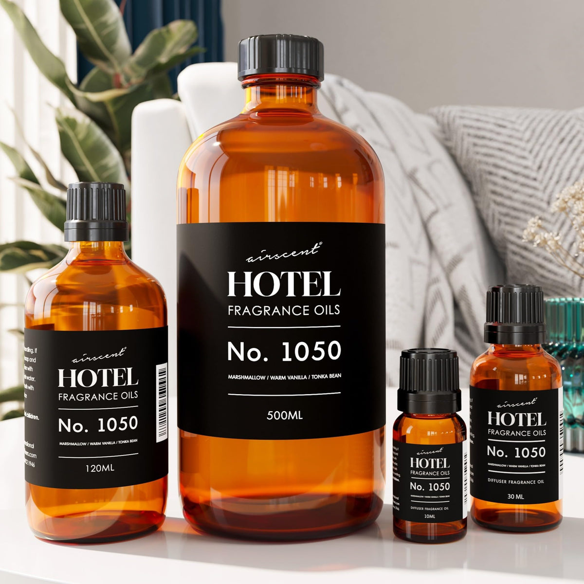 Diffuser usage shot demonstrating versatility in ultrasonic and waterless diffusers
