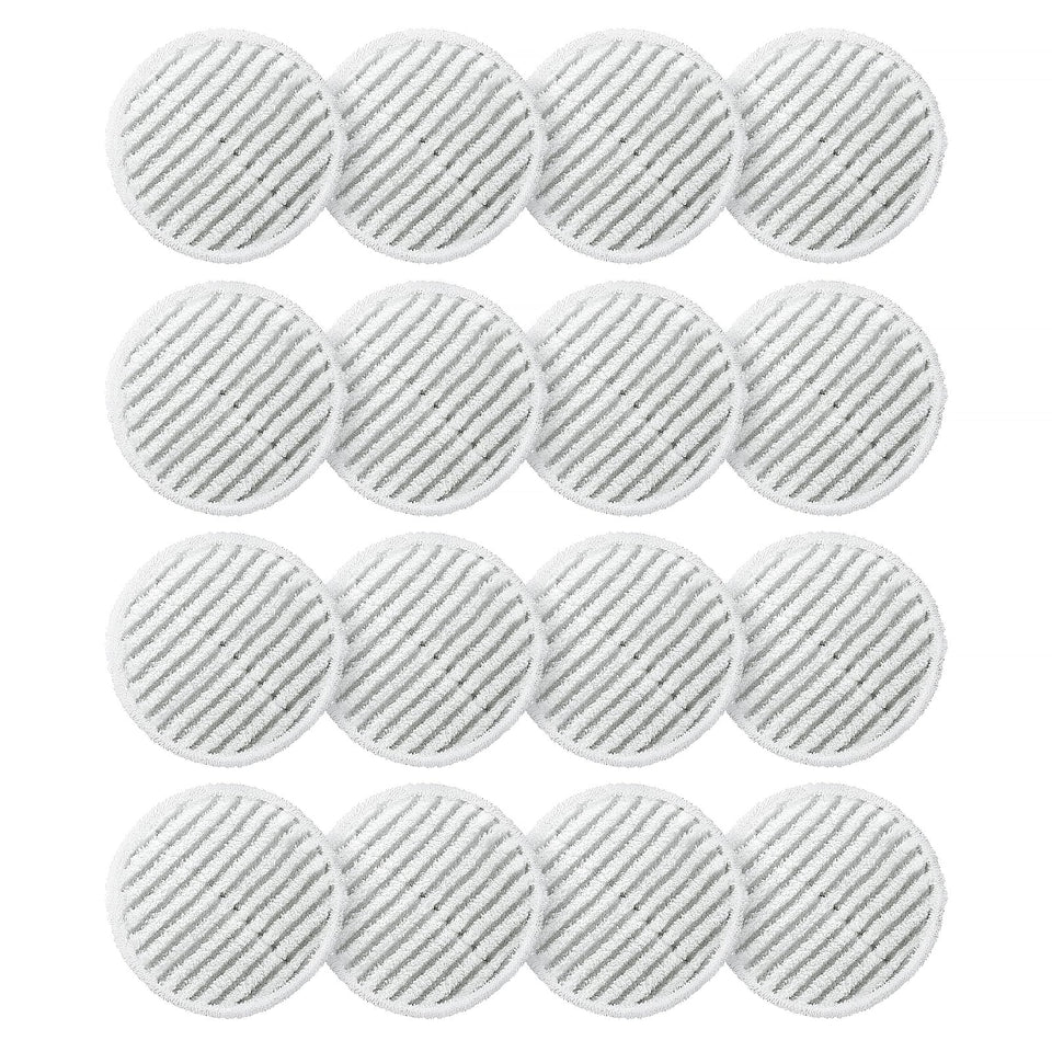 AIR U+ 16-pack pads for Shark S8201 on display, ready for quick floor cleaning.