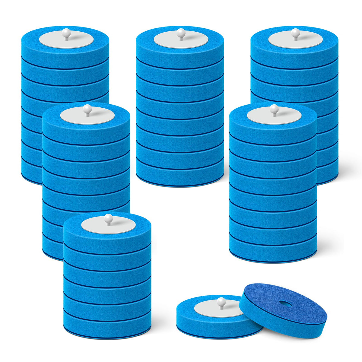 Air U+ 48-count disposable heads for quick, mess-free bathroom cleaning.