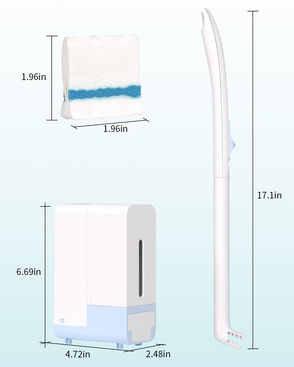 AIR U+ multi-use cleaning kit for bathroom tasks beyond the toilet
