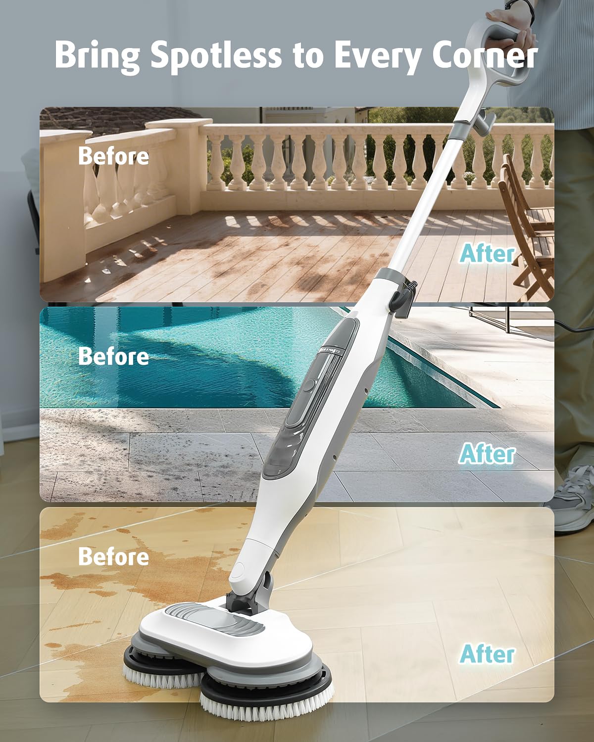 AIR U+ universal compatibility with Shark S-series mops