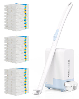 AIR U+ wall-mounted toilet brush holder keeping supplies accessible and tidy